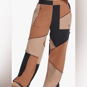 UGG Patchwork Pants in Black and Brown